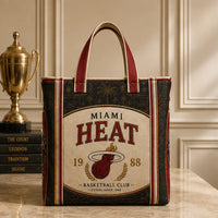 MIA Heritage Oval - Crest, Cream and Deep Crimson