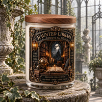 Some Stories Never Die - Haunted Library Archive No. XIII Candle