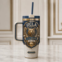 UCLA Heritage Crest - Navy and Gold Drinkware Statement