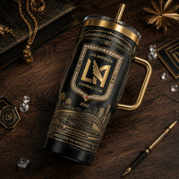 Black and Gold Standard - LAFC Crest Tumbler
