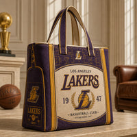 LAL Heritage Crest - Purple and Gold Emblem Tote