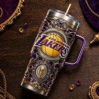 LAL Ornament - A Study in Purple, Gold and Filigree