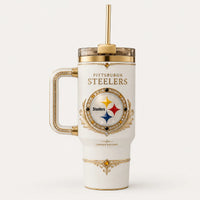 PIT in Cream and Gold - The Ornate Tumbler Statement