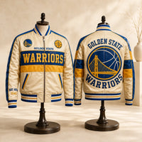 GSW - Bay Area Cream, Royal and Gold in Panel Form