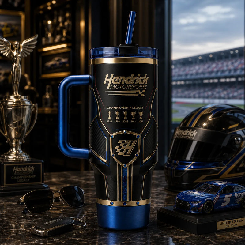 HMS Championship Legacy - Black and Gold Wraparound Tumbler