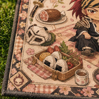 Renji and the Sakura Spread - An Editorial Floor Composition in Six