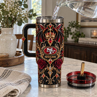 SF Crimson Court - Gothic Ornament and Emblem Presence
