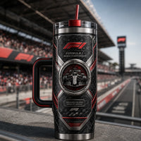 Engineered For Speed - F1 Emblem Tumbler Graphic