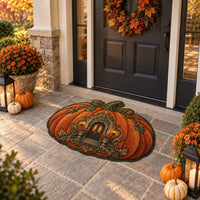 Pumpkin Manor - A Quiet Autumn Study in Ornament and Warm Light