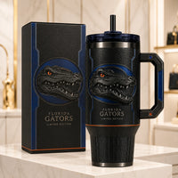 FLA Blackout - Sculpted Gator Emblem, Tonal Tumbler