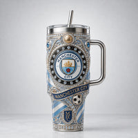 MCI in Full Regalia - Crest, Crystals and Sky Blue Elegance