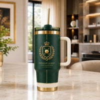 Emerald Signet - A Quiet Study in Crest, Gold and Green