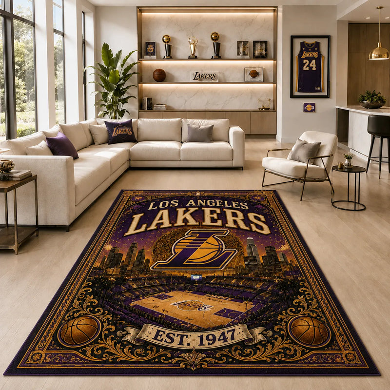 LAL Est. 1947 - Ornate Court Heritage Floor Composition
