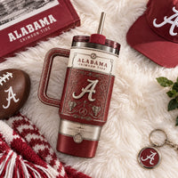 ALA Heritage Crest - Crimson and Cream Tumbler Statement