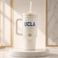 UCLA in Ivory - Collegiate Type, Quiet Gold Detailing