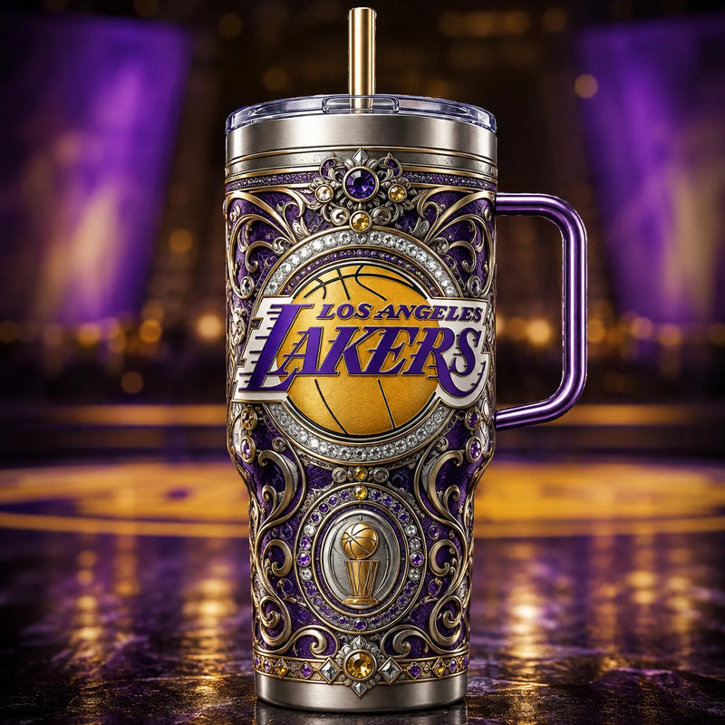 LAL Ornament - A Study in Purple, Gold and Filigree