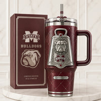 MSST Cowbell Crest - Maroon Heritage Tumbler