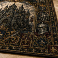 Castle in Shadow - Gothic Heraldry Floor Composition