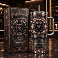 MIA Engraved in Rose Gold - Freedom To Dream Tumbler