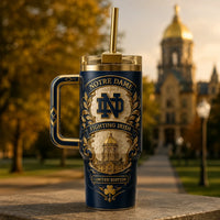 ND - Golden Dome Heritage in Navy and Gilt