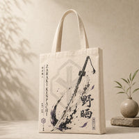 Nozarashi Ink Study - Kenpachi Sumi Graphic Tote