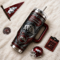 ARK - Crimson Heraldry and the Charging Boar Crest