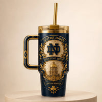ND - Golden Dome Heritage in Navy and Gilt