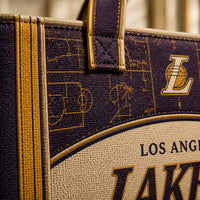 LAL Heritage Crest - Purple and Gold Emblem Tote