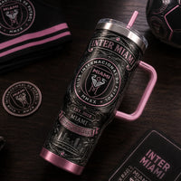 MIA in Rose and Black - Ornate Crest Tumbler