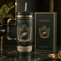 PHI Heritage Crest - Deep Green and Gold Drinkware