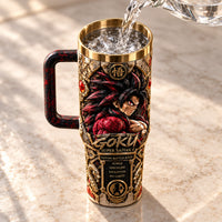 Goku - Crimson Relic, Discipline and Evolution Engraved